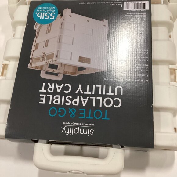 Simplify Tote & Go Collapsible Utility Cart NWT - Picture 3 of 8